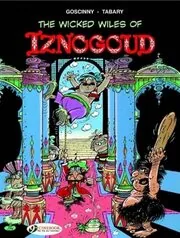 Book cover for "The Wicked Wiles of Iznogoud" by Goscinny