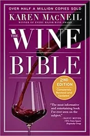 Book cover for "The Wine Bible" by Karen MacNeil