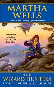 Book cover for "The Wizard Hunters" by Martha Wells