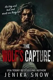 Book cover for "The Wolf's Capture" by Jenika Snow