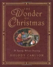 Book cover for "The Wonder of Christmas" by Melody Carlson