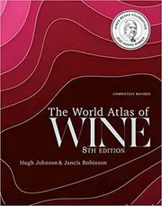 Book cover for "The World Atlas of Wine" by Hugh Johnson