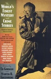 Book cover for "The World's Finest Mystery and Crime Stories 4" by Max Allan Collins
