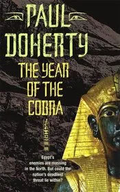 Book cover for "The Year of the Cobra" by Paul Doherty
