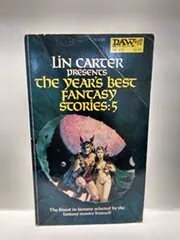 Book cover for "The Year's Best Fantasy Stories 5" by Lin Carter