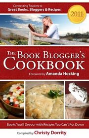 Book cover for "The 2011 Book Blogger's Cookbook" by Amanda Hocking