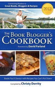 Book cover for "The 2012 Book Blogger's Cookbook" by Amanda Hocking