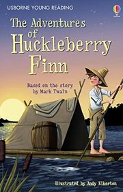 Book cover for "The Adventures of Huckleberry Finn" by Rob Lloyd Jones
