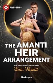 Book cover for "The Amanti Heir Arrangement" by Kate Hewitt