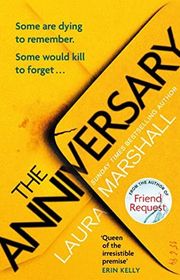 Book cover for "The Anniversary" by Laura Marshall