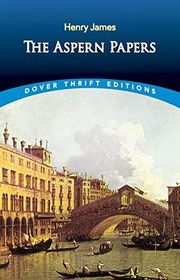 Book cover for "The Aspern Papers" by Henry James