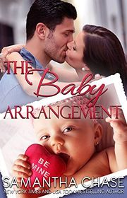 Book cover for "The Baby Arrangement" by Samantha Chase