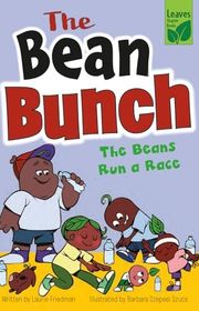 Book cover for "The Beans Run a Race" by Laurie Friedman