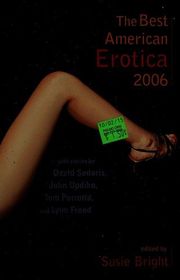 Book cover for "The Best American Erotica 2006"