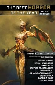 Book cover for "The Best Horror of the Year Volume Thirteen" by Paul Tremblay