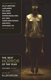 Book cover for "The Best Horror of the Year: Volume Eight" by Paul Tremblay