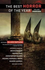 Book cover for "The Best Horror of the Year, Volume Fourteen" by Paul Tremblay