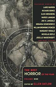 Book cover for "The Best Horror of the Year: Volume One" by Paul Tremblay