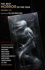Book cover for "The Best Horror of the Year: Volume Ten" by Paul Tremblay