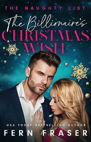Book cover for "The Billionaire's Christmas Wish" by Fern Fraser