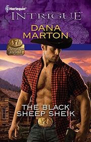 Book cover for "The Black Sheep Sheik" by Dana Marton