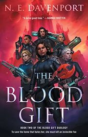 Book cover for "The Blood Gift" by NE Davenport
