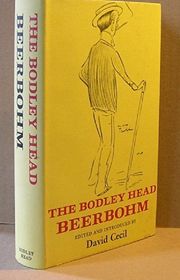 Book cover for "The Bodley Head Max Beerbohm" by Max Beerbohm