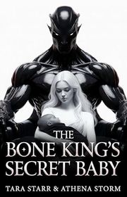 Book cover for "The Bone King’s Secret Baby" by Athena Storm