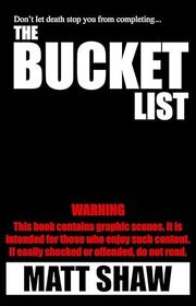Book cover for "The Bucket List" by Matt Shaw