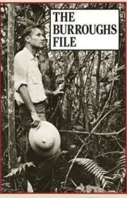 Book cover for "The Burroughs File" by William S Burroughs