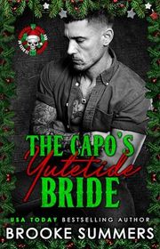 Book cover for "The Capo's Yuletide Bride" by Brooke Summers