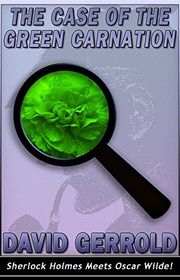Book cover for "The Case Of The Green Carnation"