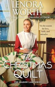 Book cover for "The Christmas Quilt" by Lenora Worth