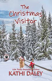 Book cover for "The Christmas Visitor" by Kathi Daley