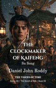 Book cover for "The Clockmaker of Kaifeng" by Daniel John Roddy