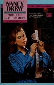 Book cover for "The Clue in the Camera" by Mildred A Wirt