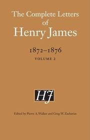Book cover for "The Complete Letters of Henry James, 1872–1876: Volume 2" by Henry James