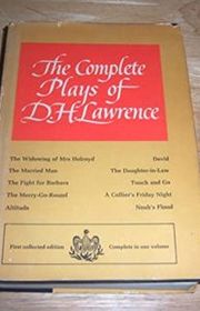 Book cover for "The Complete Plays" by DH Lawrence
