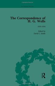 Book cover for "The Correspondence of H. G. Wells, Volume 3" by HG Wells