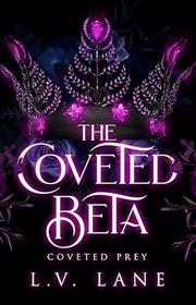 Book cover for "The Coveted Beta" by LV Lane