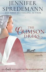 Book cover for "The Crimson Dress" by Jennifer Spredemann