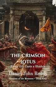 Book cover for "The Crimson Lotus" by Daniel John Roddy
