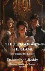 Book cover for "The Crown and the Flame" by Daniel John Roddy
