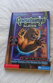 Book cover for "The Curse of the Cave Creatures" by R.L. Stine