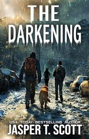 Book cover for "The Darkening" by Jasper T Scott