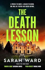 Book cover for "The Death Lesson" by Sarah Ward