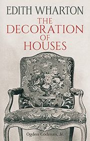 Book cover for "The Decoration of Houses" by Edith Wharton and Ogden Codman Jr.