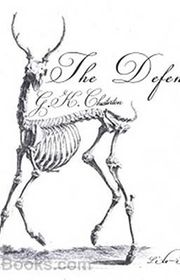 Book cover for "The Defendant" by Gilbert Keith Chesterton