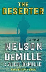 Book cover for "The Deserter" by Nelson DeMille and Alex DeMille