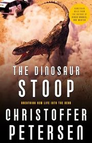 Book cover for "The Dinosaur Stoop" by Christoffer Petersen
